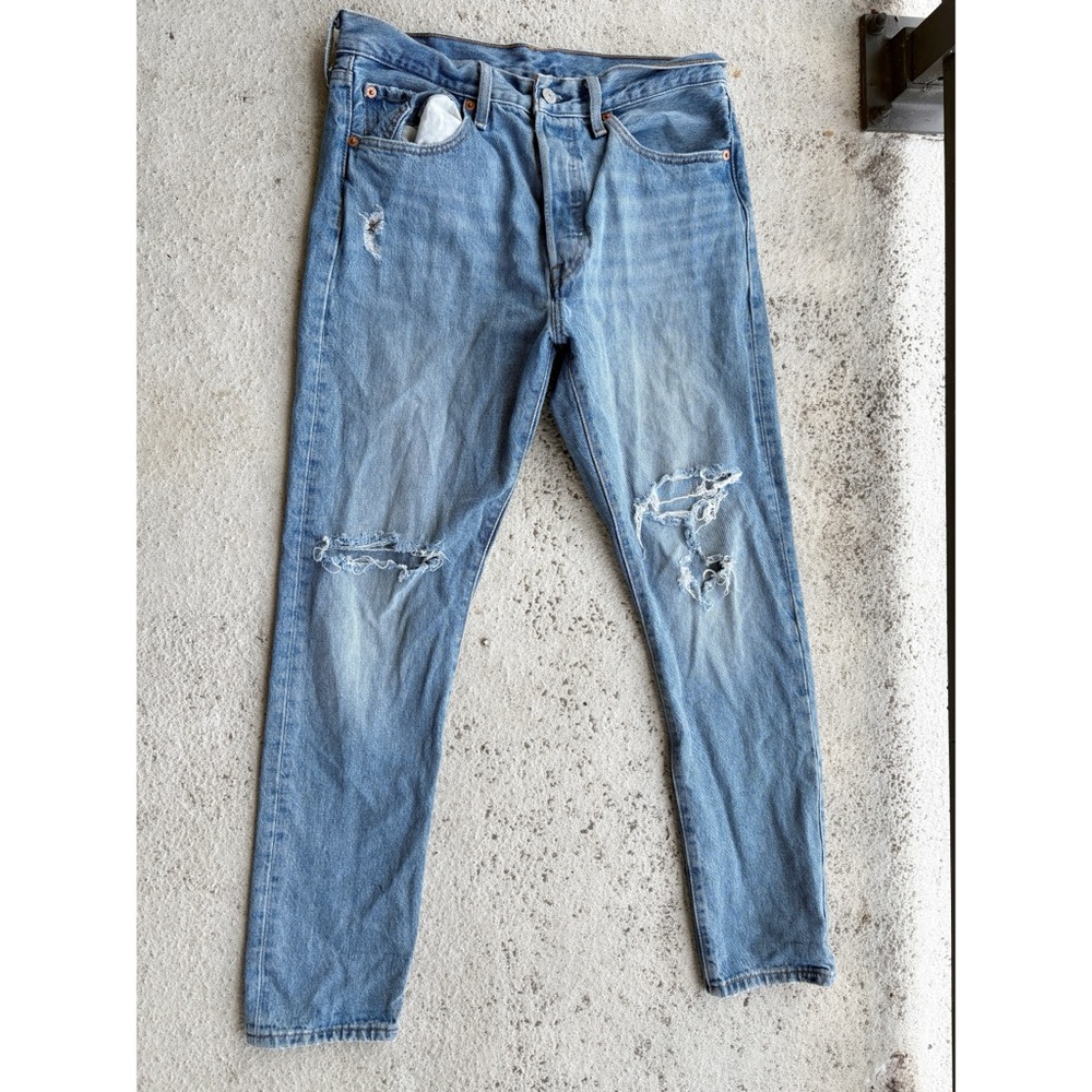 Levi's Premium 501 S Skinny Jeans Women's‎ Distressed